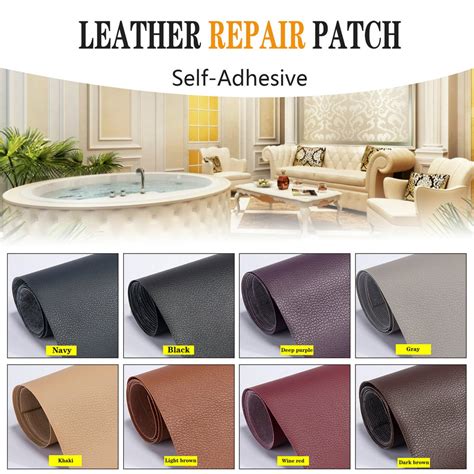 faux leather sofa repair kit|More.